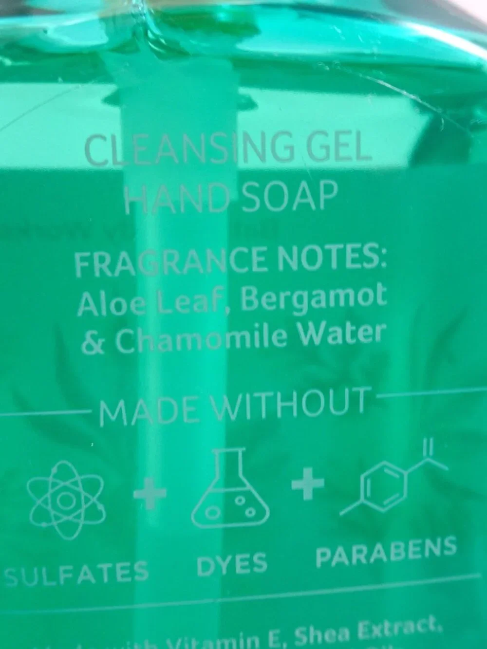 New Bath & Body Works Fresh Rainfall Gel Hand Soap Retired Bergamot Chamomile